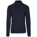 Mens 1/4 Zip Quantum Low Pill Jersey in Navy — Print Fast Express