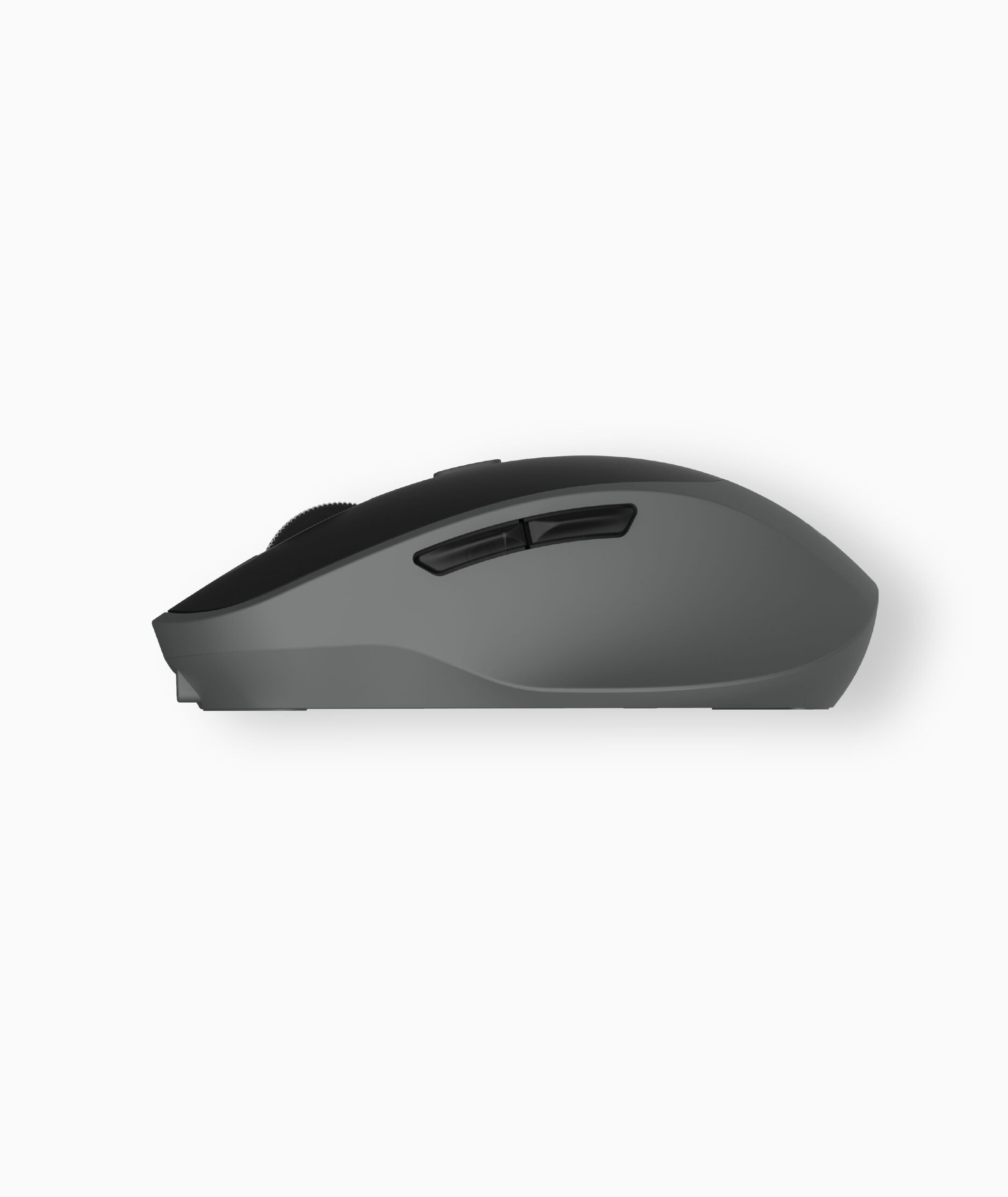 Wireless Dual Mode Rechargeable Mouse Black/Grey - MW410