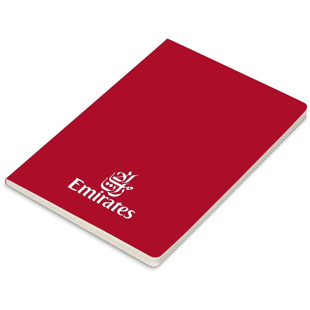 Altitude Jotter A5 Soft Cover Notebook in Red — Print Fast Express