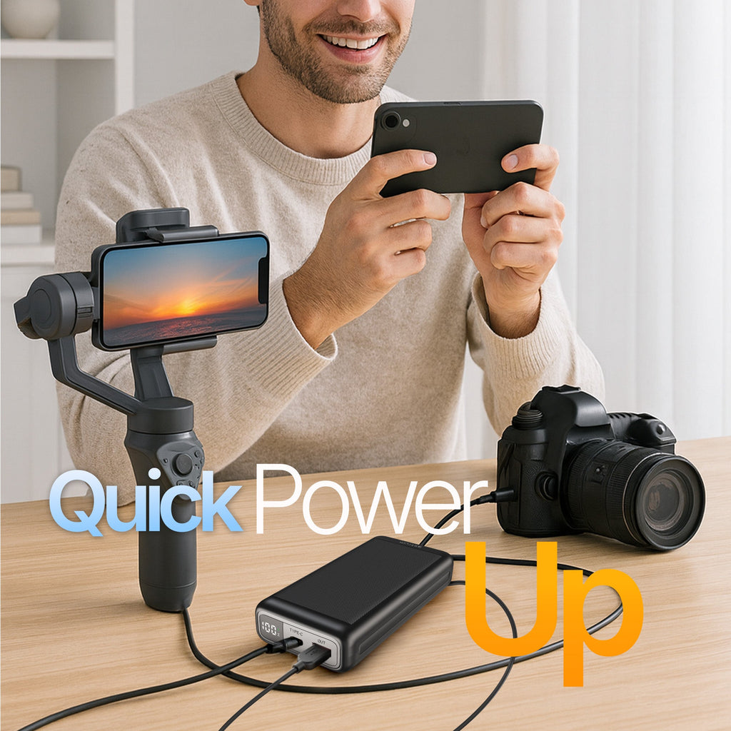 Astrum 20000mAh PD Power Bank 22.5W with LCD Display – PB20P