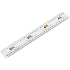Altitude Frontline 30cm Ruler in Solid White — Print Fast Express
