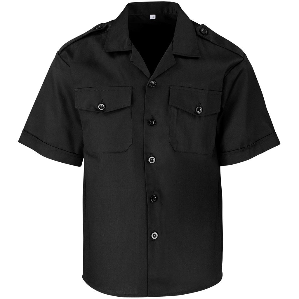 Force Combat Shirt in Black — Print Fast Express