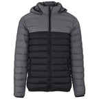 Mens Kyoto Two-Tone Jacket in Black — Print Fast Express