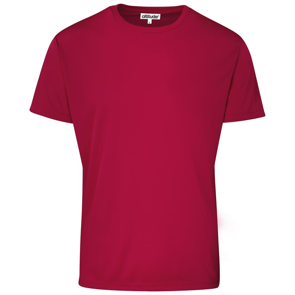 Unisex Activ T-shirt in Red — Print Fast Express