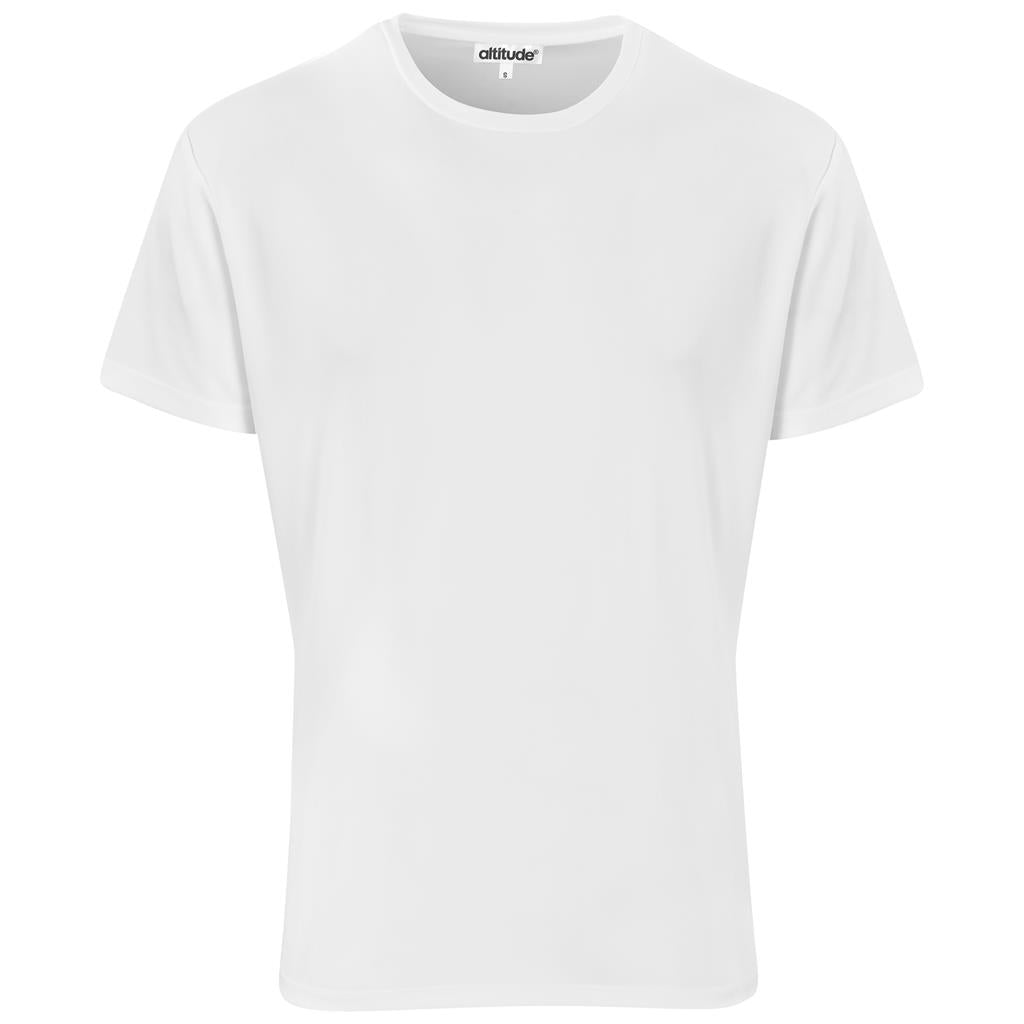 Unisex Activ T-shirt in White — Print Fast Express