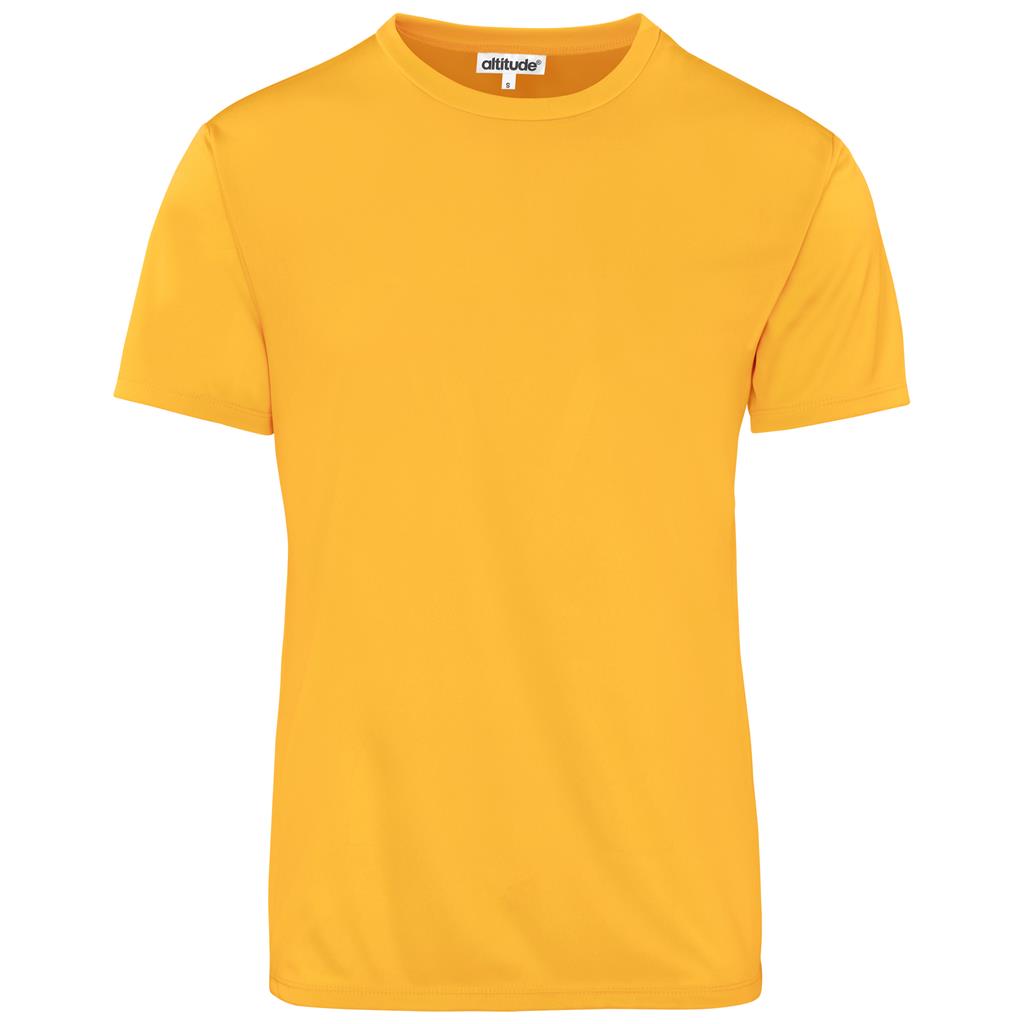 Unisex Activ T-shirt in Yellow — Print Fast Express
