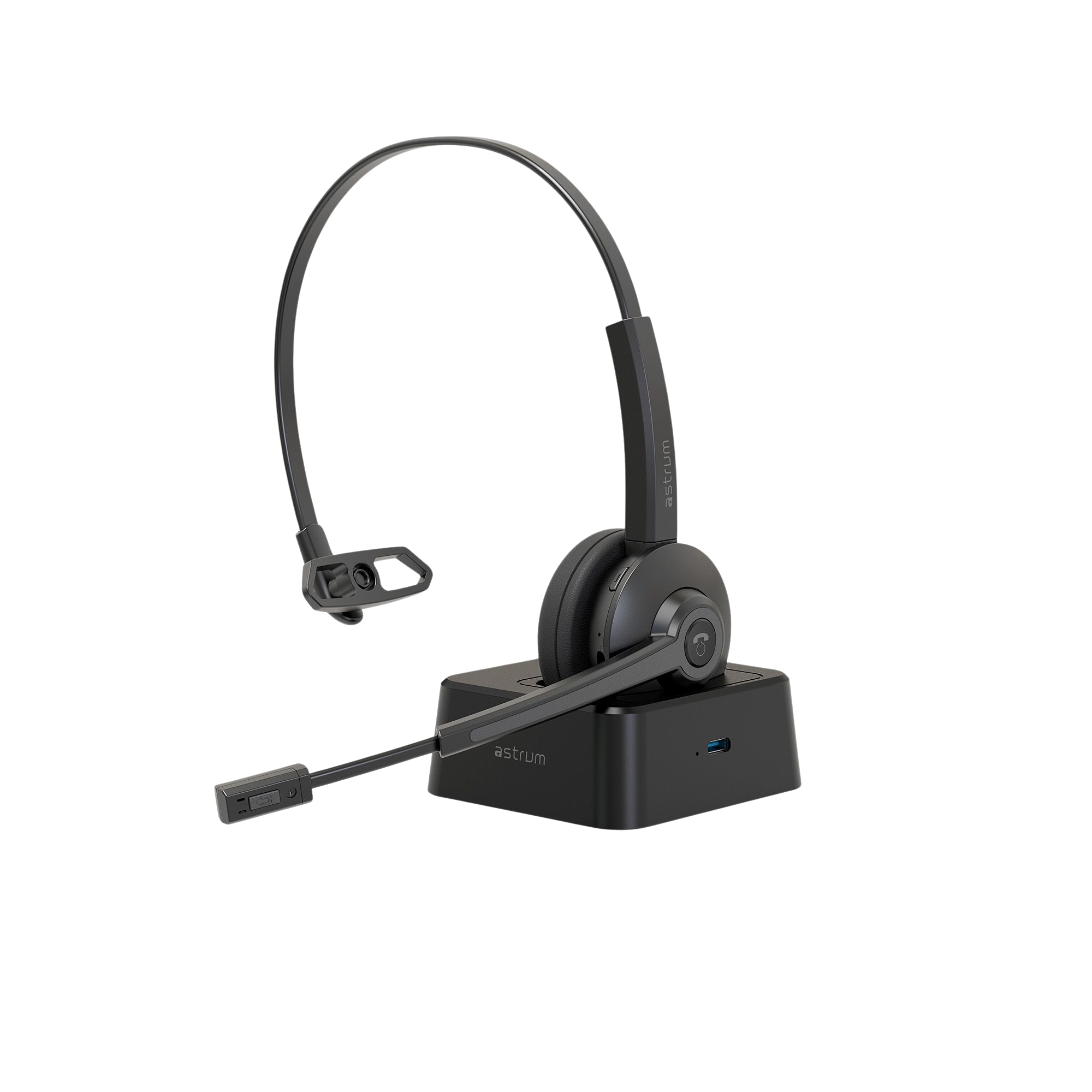 TALKAIR10 Wireless Mono Headset Dock ENC