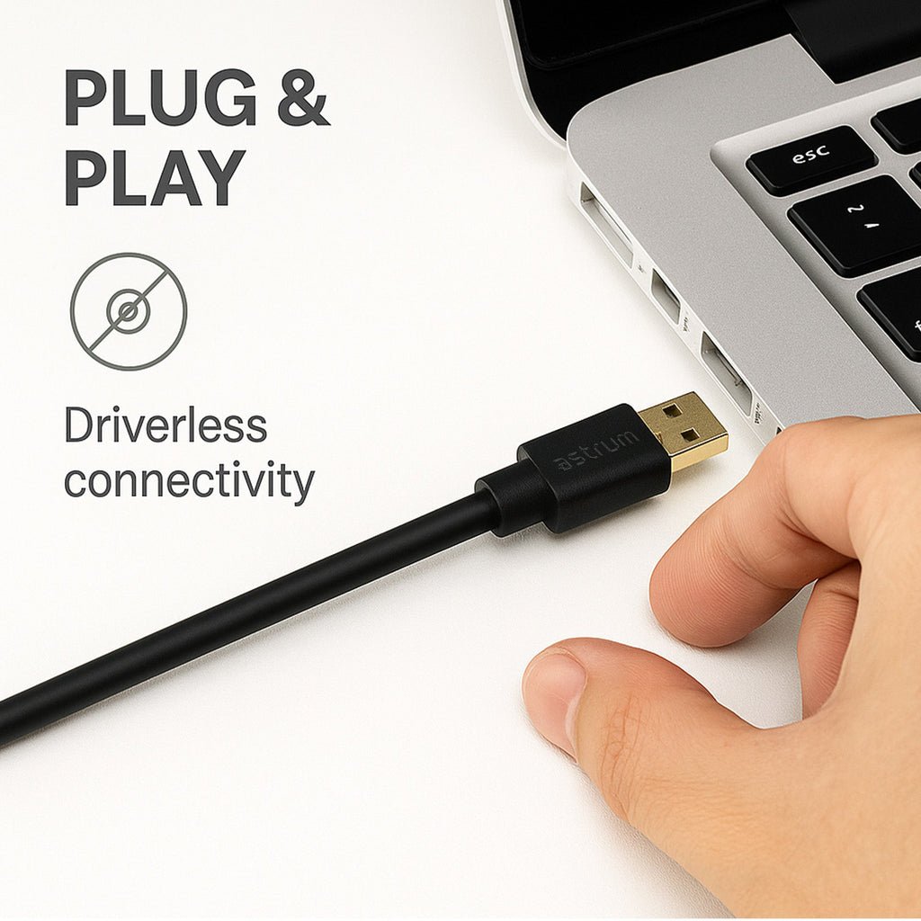UB203 USB 2.0 Male to Male 3.0m Printer Cable