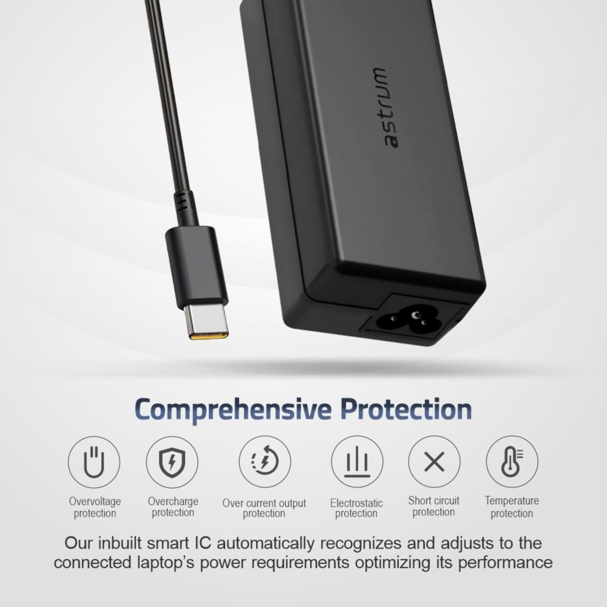 CL770 Universal USB-C Charger for Laptops / Mobile 130W 20V 6.75A