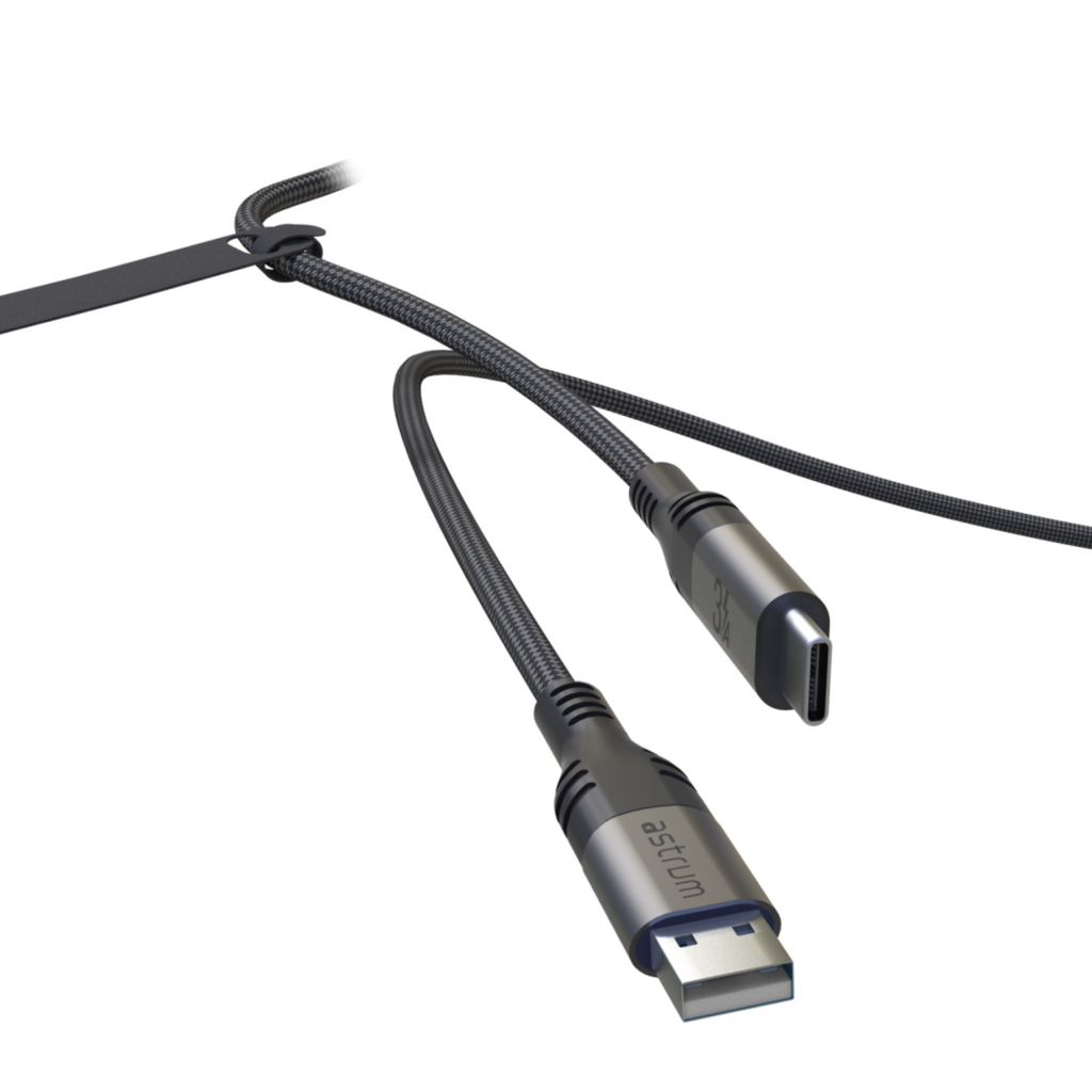 VMAC20 Cable USB A- C M-M 2.0M Braid GR