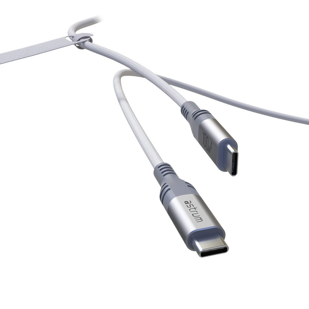 VMCC100 Cable C-C 100W M-M 2.0M Braid WH