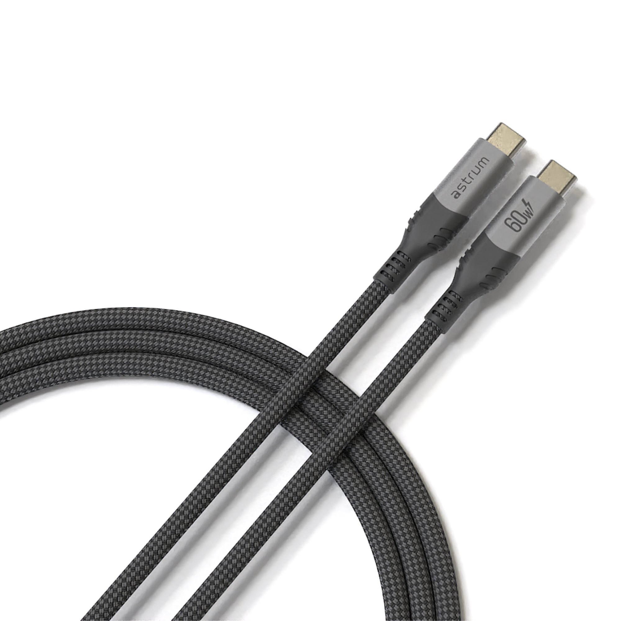 VMCC60 Cable C-C 60W M-M 2.0M Braid GR
