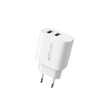 WATZ12D 12W Wall Charger 2 X USB-A WHT