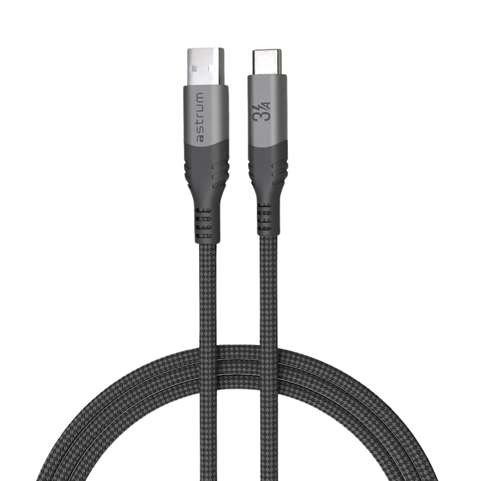 VMAC20 Cable USB A- C M-M 2.0M Braid GR