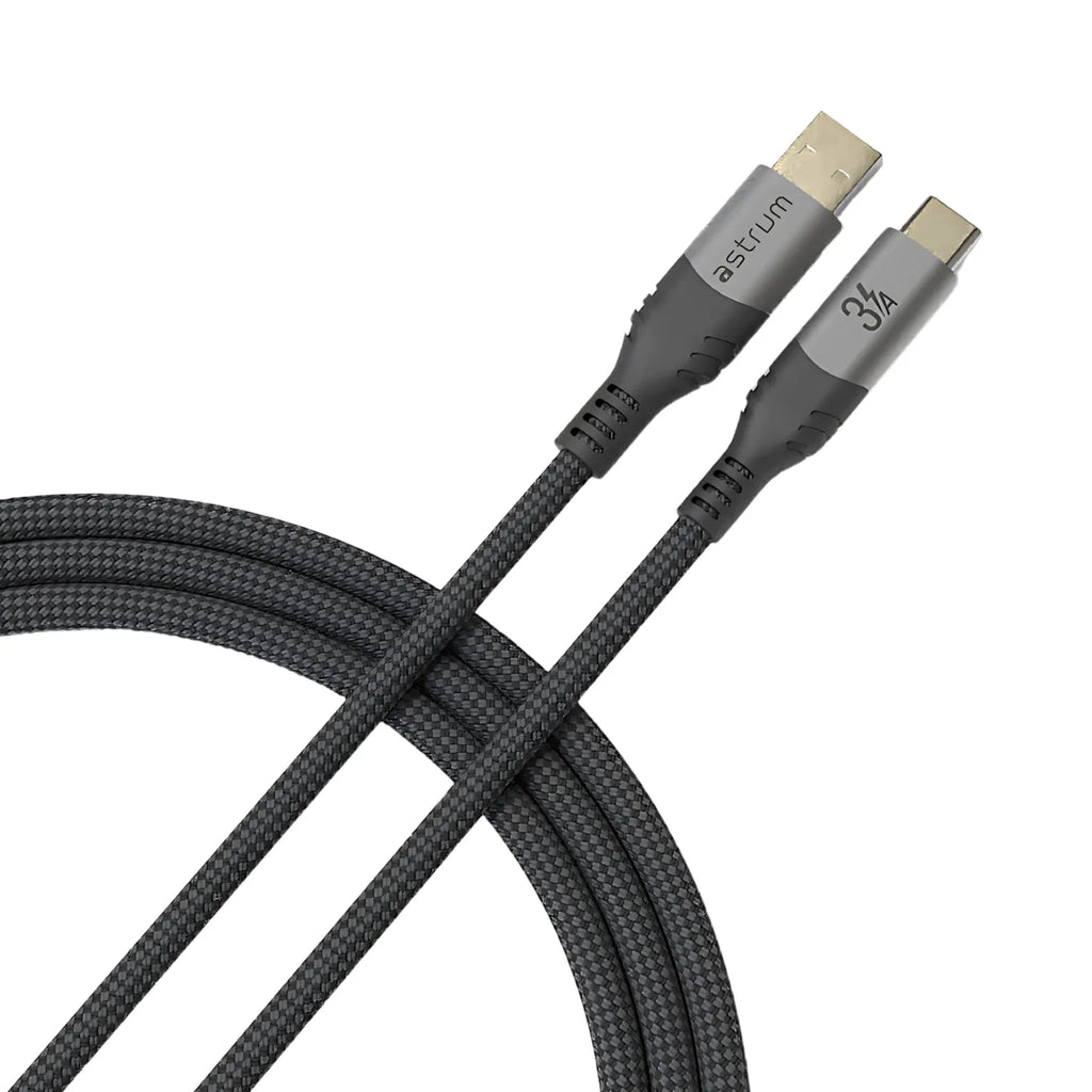 VMAC20 Cable USB A- C M-M 2.0M Braid GR