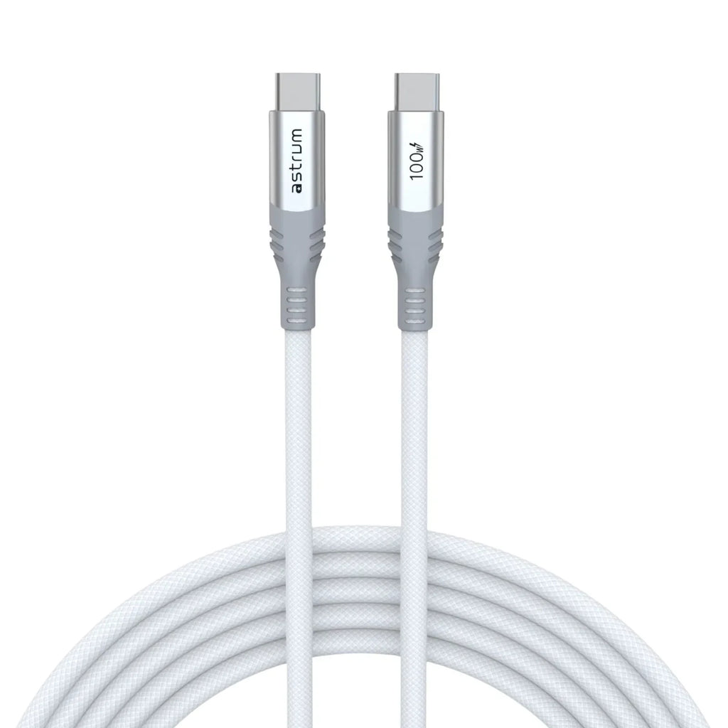 VMCC100 Cable C-C 100W M-M 2.0M Braid WH