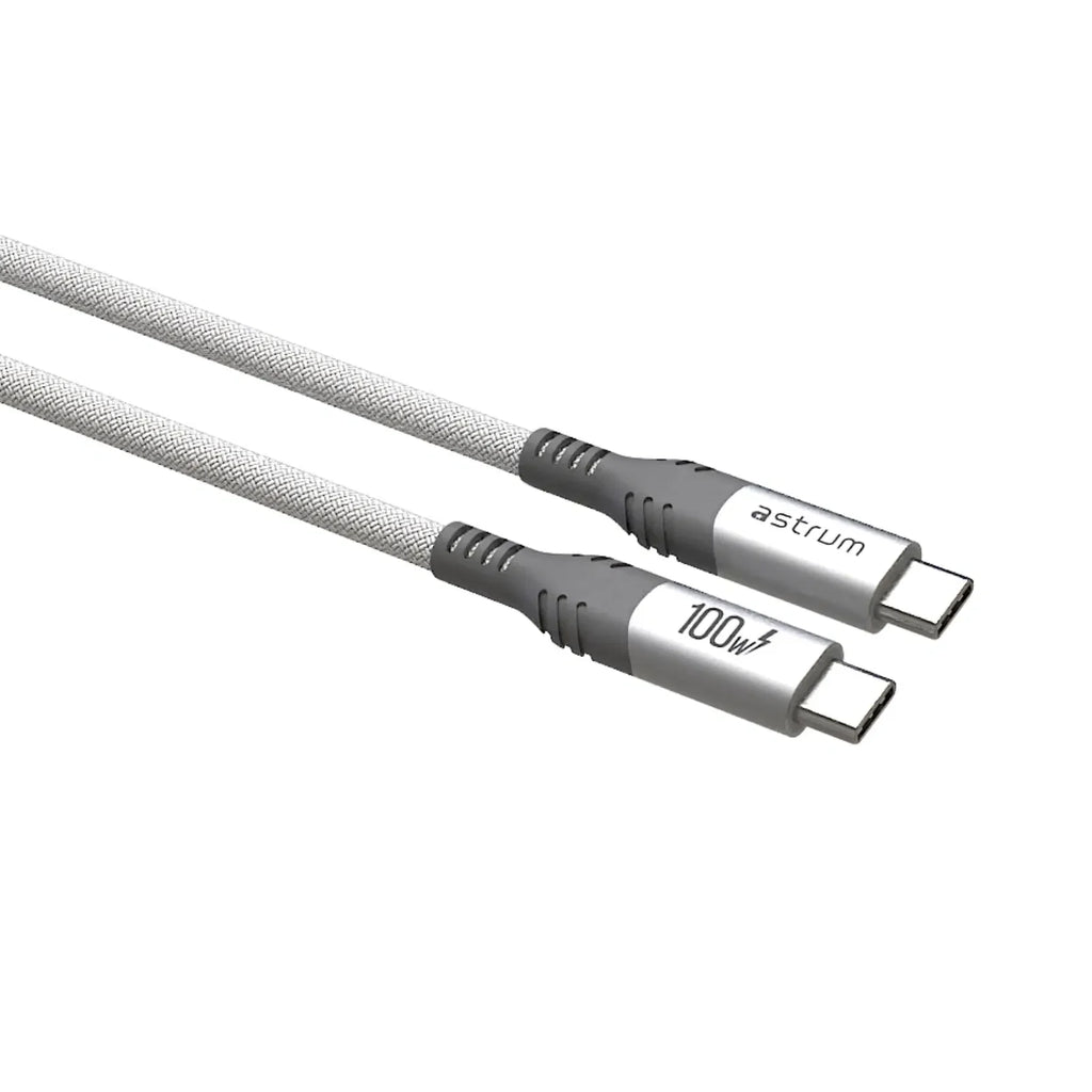 VMCC100 Cable C-C 100W M-M 2.0M Braid WH