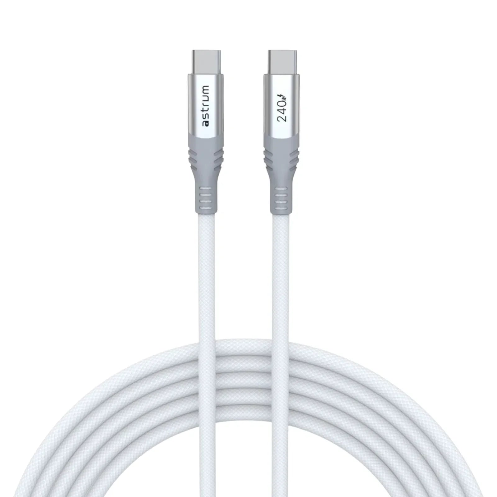 VMCC240 Cable C-C 240W M-M 3.0M Braid WH