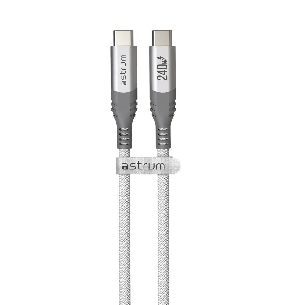 VMCC240 Cable C-C 240W M-M 3.0M Braid WH