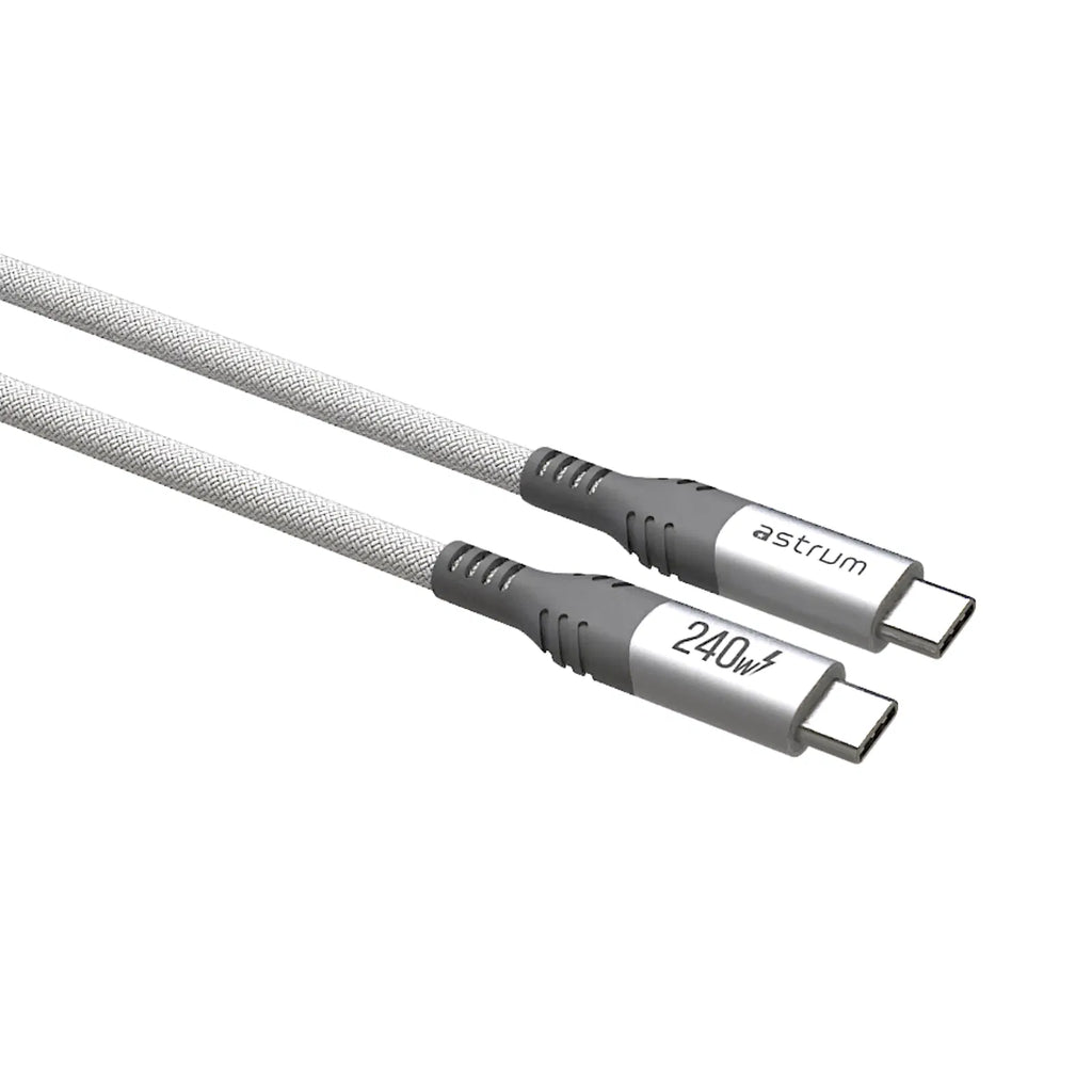 VMCC240 Cable C-C 240W M-M 3.0M Braid WH