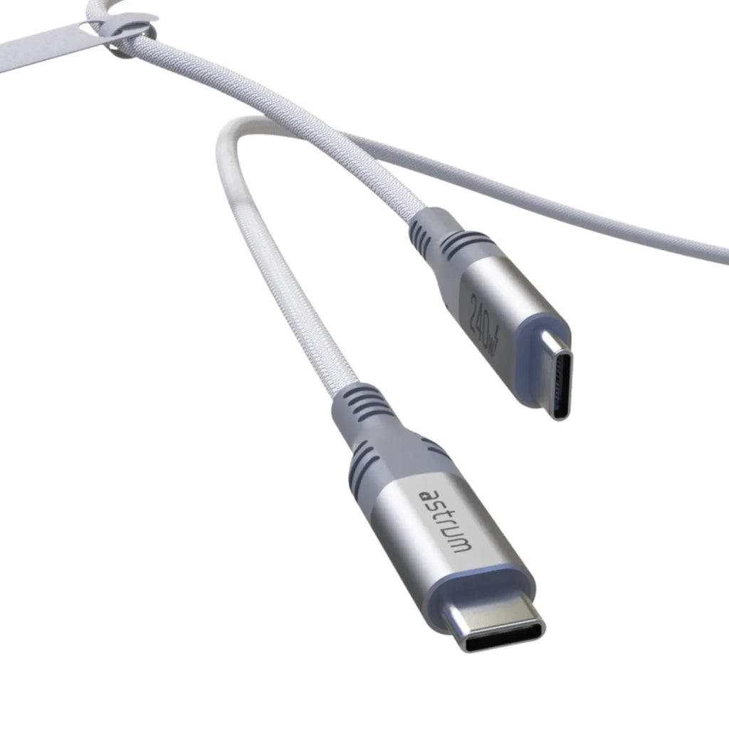 VMCC240 Cable C-C 240W M-M 3.0M Braid WH