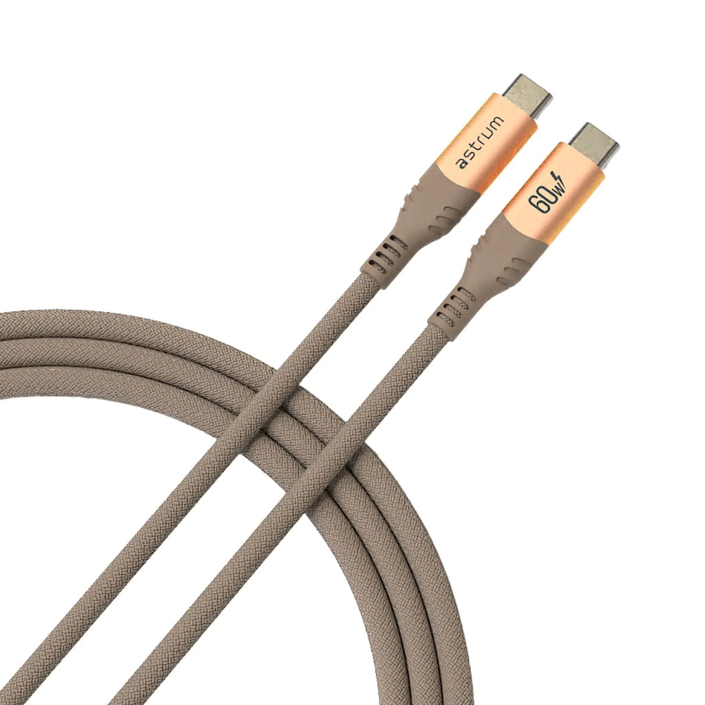 VMCC60 Cable C-C 60W M-M 2.0M Braid GO