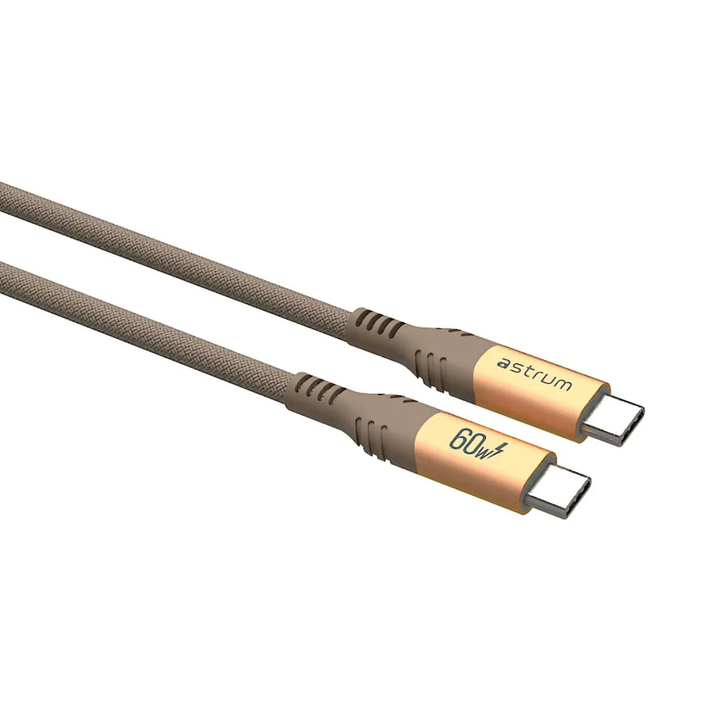 VMCC60 Cable C-C 60W M-M 2.0M Braid GO