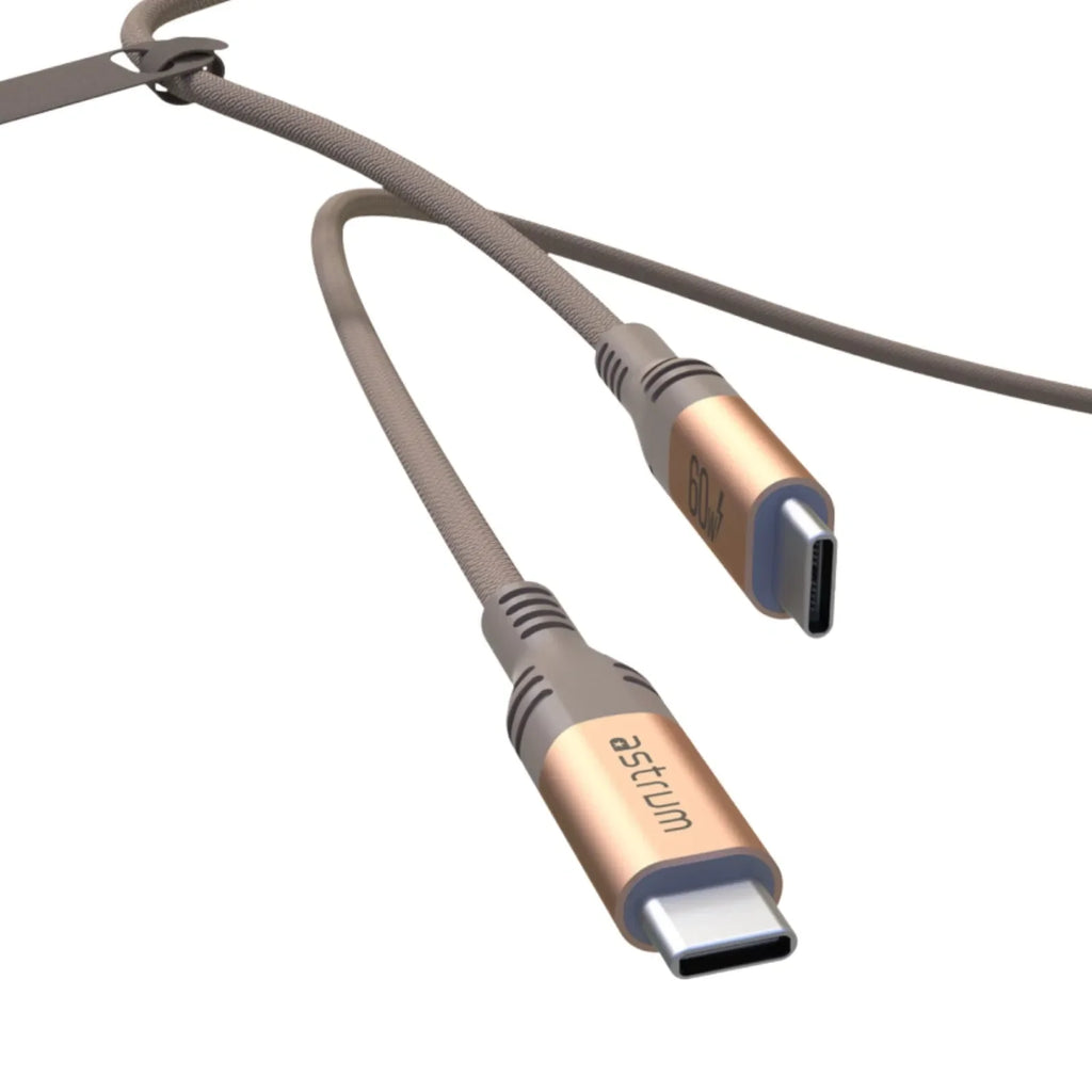 VMCC60 Cable C-C 60W M-M 2.0M Braid GO