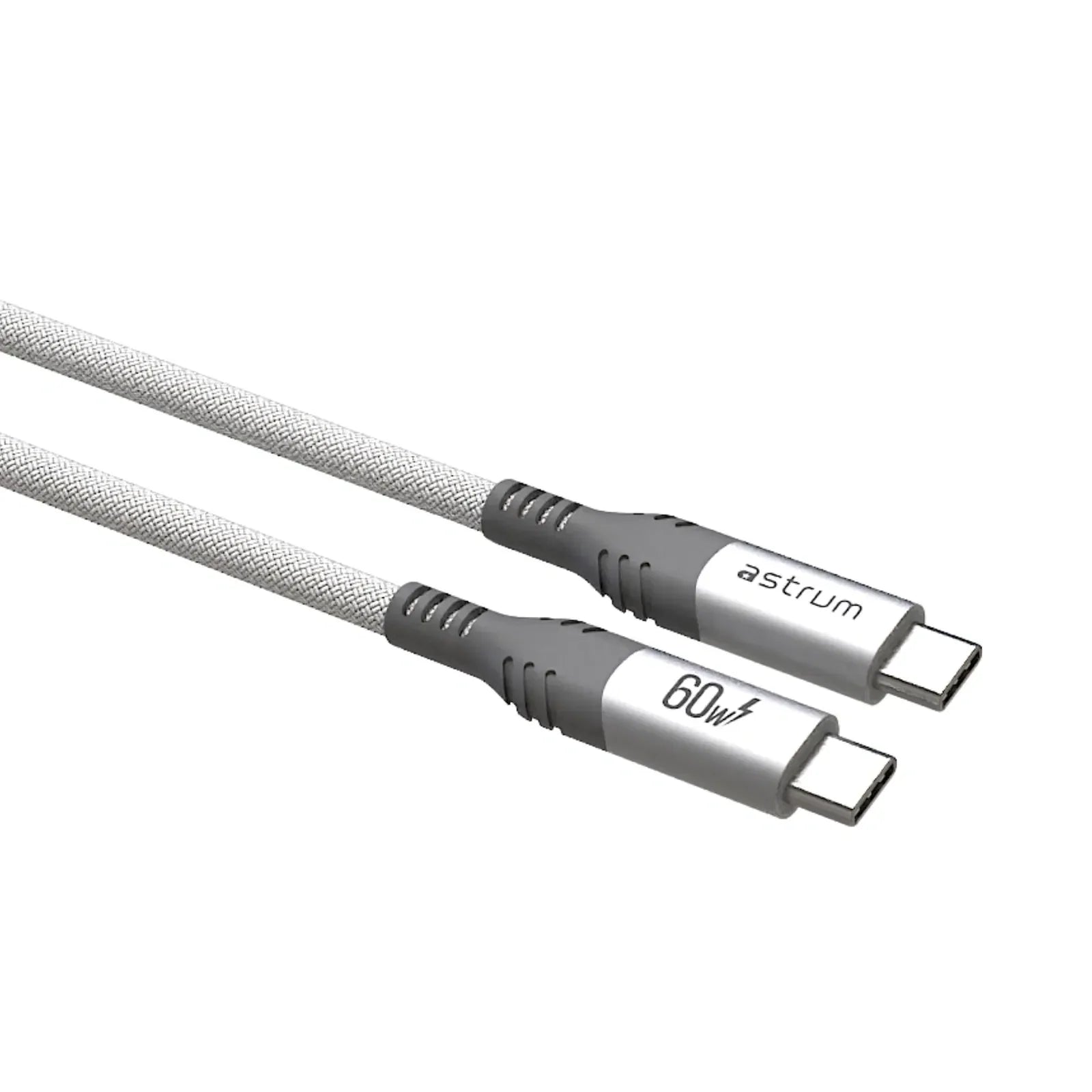VMCC60 Cable C-C 60W M-M 2.0M Braid WH