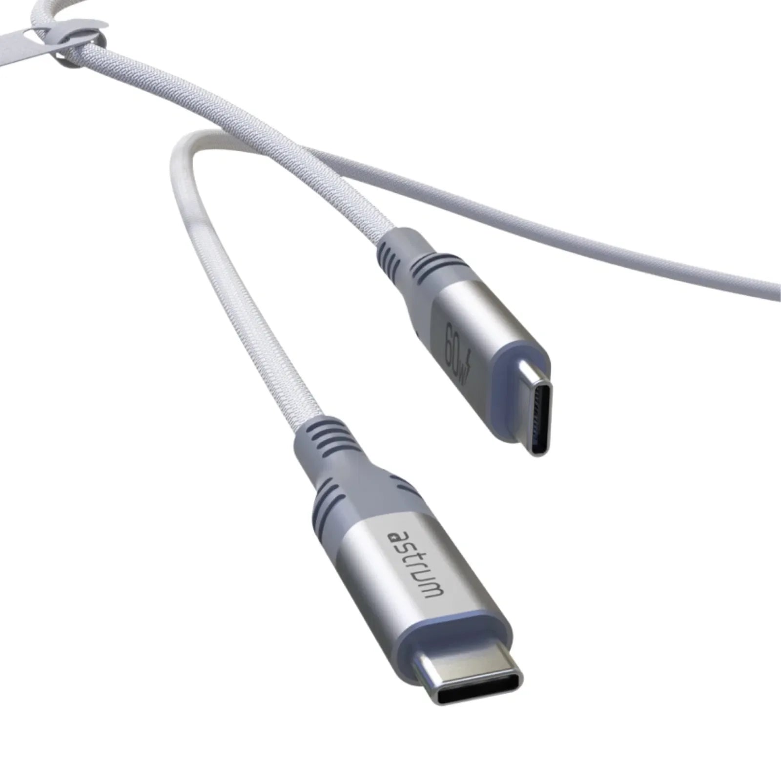 VMCC60 Cable C-C 60W M-M 2.0M Braid WH