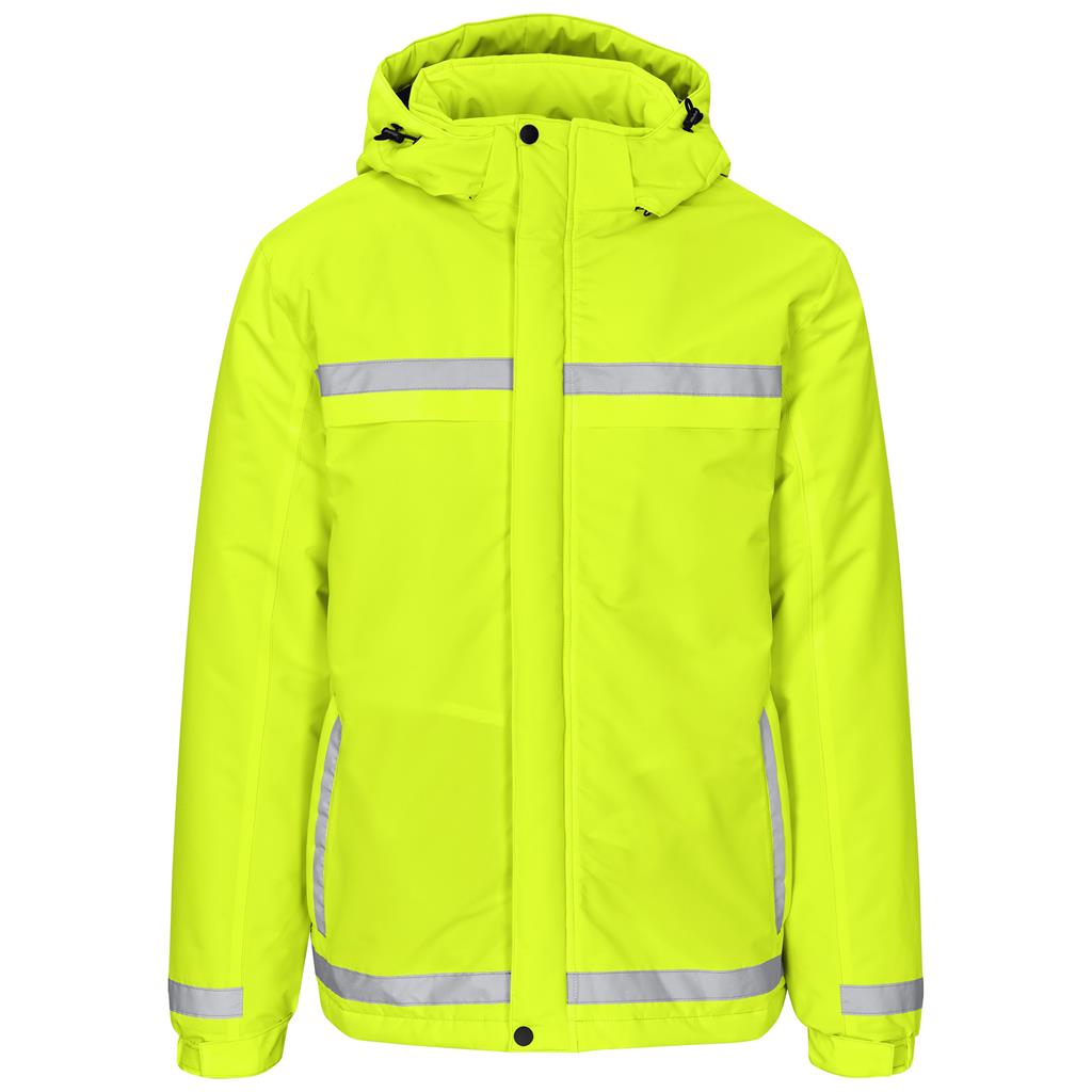 Defender Hi-Viz Jacket in Yellow — Print Fast Express