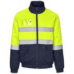 Foundation Hi-Viz Padded Jacket in Yellow — Print Fast Express