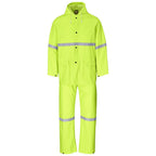 Light Duty Tornado  Hi-Viz Reflective  Rubberised Rainsuit - Yellow in Yellow — Print Fast Express