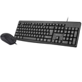 Wired USB Keyboard & 4-Button Optical Mouse Combo - KCW080